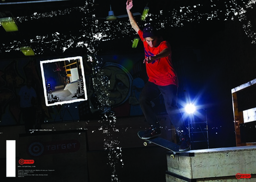 Bilježnica Target Urban, A4 linije, 70 listova, spiralni uvez