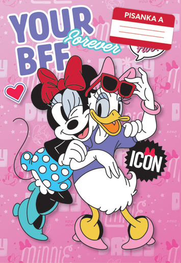 Pisanka A Minnie, B5 linije, meki uvez