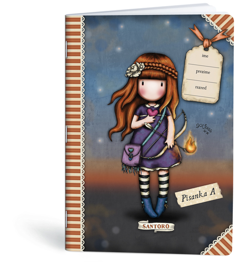 Pisanka A, Gorjuss, B5 linije, meki uvez