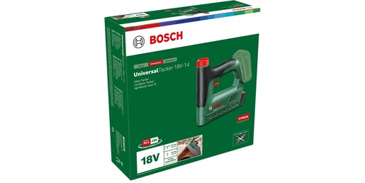 BOSCH akumulatorski pribijač UniversalTacker 18V-14, Solo-alat