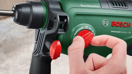 BOSCH akumulatorski bušaći čekić Universal Hammer 18V, Solo-alat