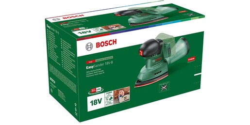 BOSCH akumulatorska multibrusilica EasySander 18V-8, Solo-alat u kartonskoj kutiji