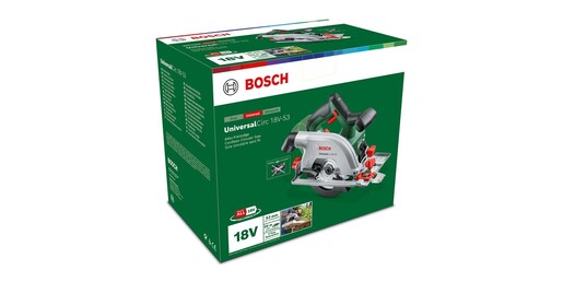 BOSCH akumulatorska kružna pila Universal Circ 18V-53, Solo-alat