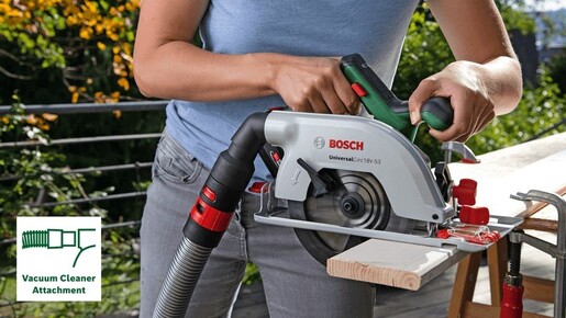 BOSCH akumulatorska kružna pila Universal Circ 18V-53, Solo-alat