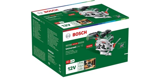 BOSCH akumulatorska kružna pila Universal Circ 12, Solo-alat