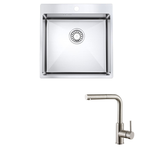 Set SHR Dalmat 20 sudoper + Zora Plus krom/mat slavina