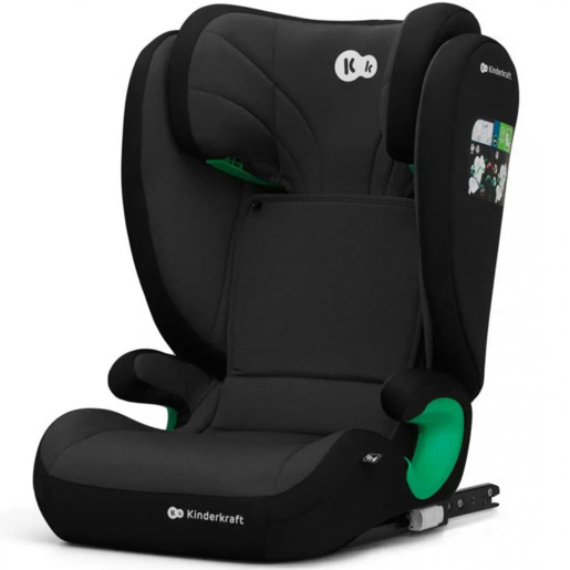 Kinderkraft autosjedalica Junior 15-36 kg , Graphite Black ISOFIX