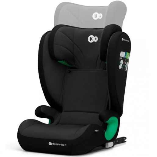 Kinderkraft autosjedalica Junior 15-36 kg , Graphite Black ISOFIX