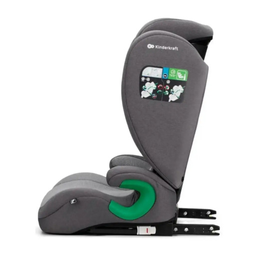 Kinderkraft autosjedalica Junior 15-36 Kg, Rocket grey ISOFIX