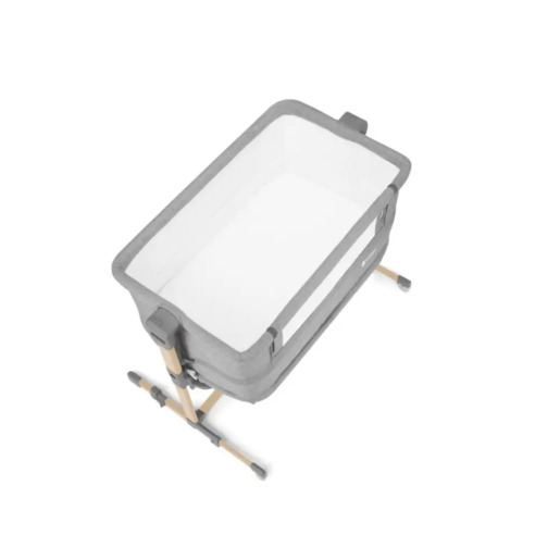 Kinderkraft krevetić Neste Grow, svijetlo-siva melange