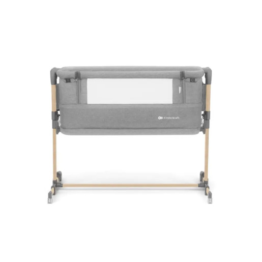 Kinderkraft krevetić Neste Grow, svijetlo-siva melange