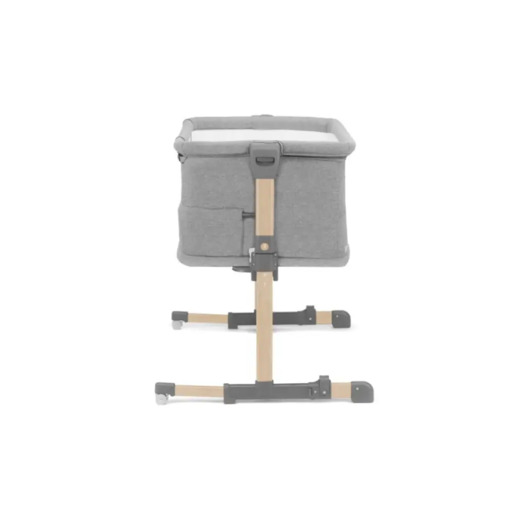 Kinderkraft krevetić Neste Grow, svijetlo-siva melange