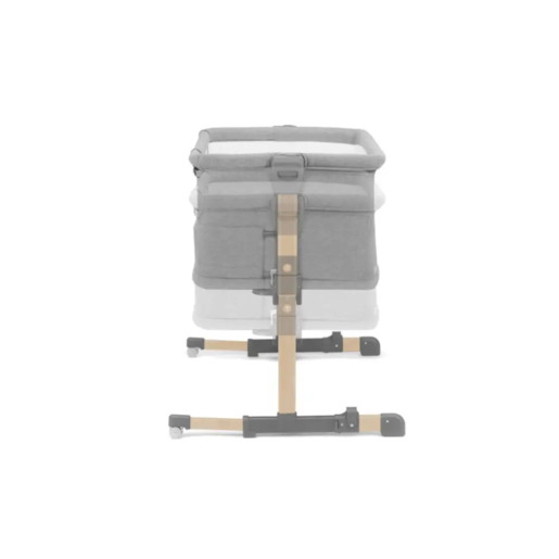 Kinderkraft krevetić Neste Grow, svijetlo-siva melange