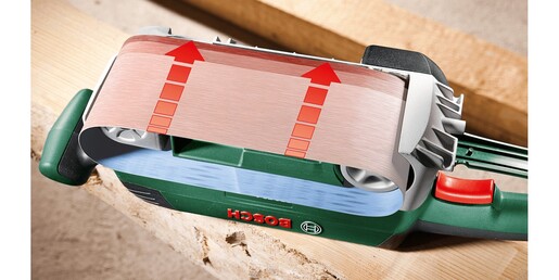 BOSCH tračna brusilica s mikro filterom PBS 75 A (CT)