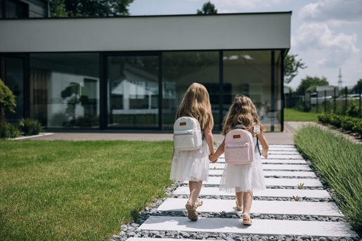 FREEON ruksak za vrtić Small animals dusty pink 49034