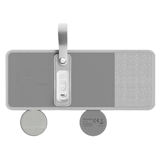 Lionelo grijač bočica Thermup Go, sivi