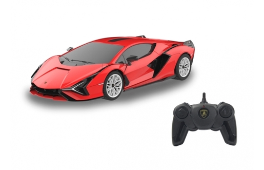 Jamara auto na daljinsko upravljanje Delux Lamborghini Sián FKP 37, 1:24, crveni