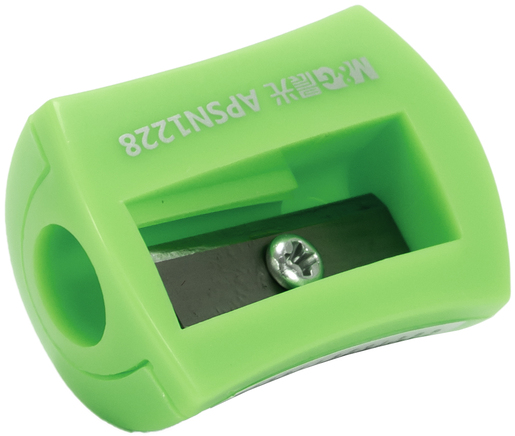 Šiljilo M&G 1 rupa geometry - zelena