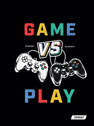 Bilježnica, Target Boys qoute, A4, geometrija, meki uvez