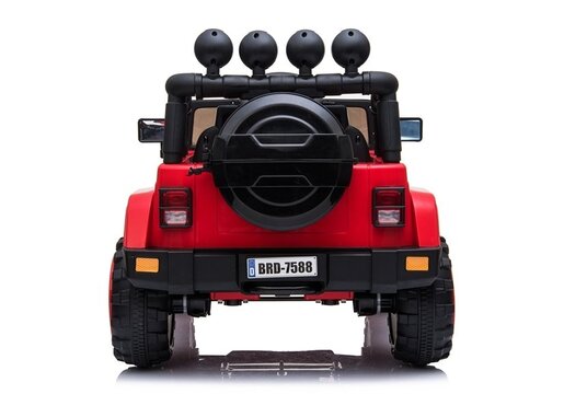 Auto na akumulator Jeep BRD-7588 crveni