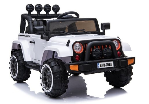 Auto na akumulator Jeep BRD-7588 bijeli
