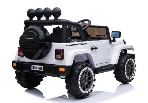 Auto na akumulator Jeep BRD-7588 bijeli