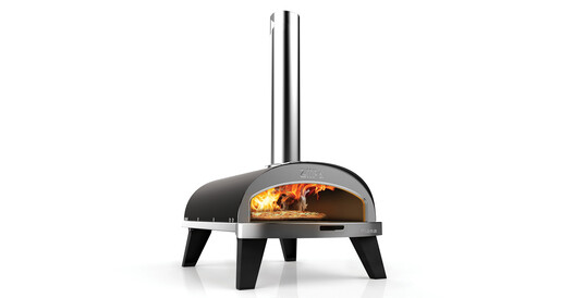 Ziipa Piana Carbon pećnica na pelet/drva, crna