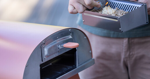 Ziipa Piana Terracotta pećnica na pelet/drva, smeđa