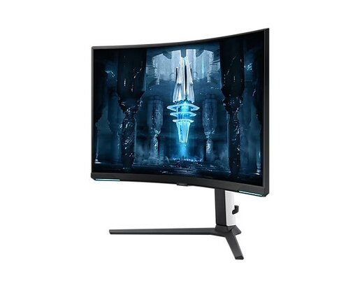 Samsung 32" Odyssey Neo G8 Gaming monitor LS32BG850NPXEN, VA 4K UHD, 240Hz, 1ms, AMD FreeSync Premium Pro, 2x HDMI, DisplayPort, USB Hub, Pivot, Zakrivljen