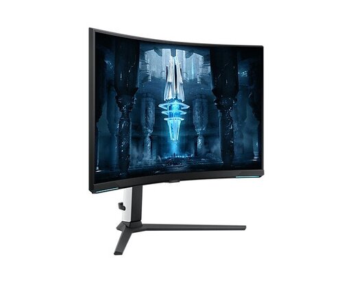 Samsung 32" Odyssey Neo G8 Gaming monitor LS32BG850NPXEN, VA 4K UHD, 240Hz, 1ms, AMD FreeSync Premium Pro, 2x HDMI, DisplayPort, USB Hub, Pivot, Zakrivljen