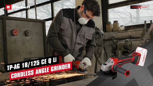 EINHELL akumulatorska kutna brusilica TP-AG 18/125 CE Q