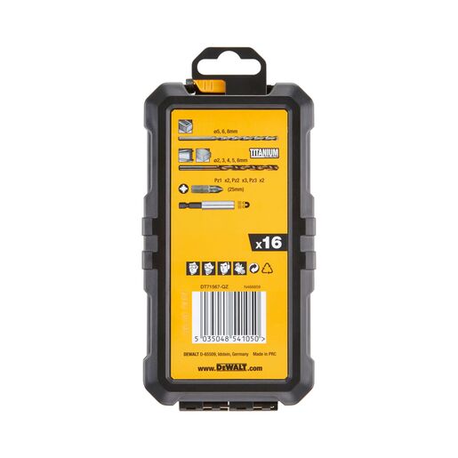 DEWALT 16 djelni set vijaka u plastičnoj kaseti DT71567