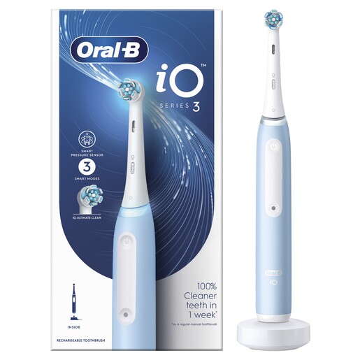 Oral-B električna četkica iO3, Ice Blue