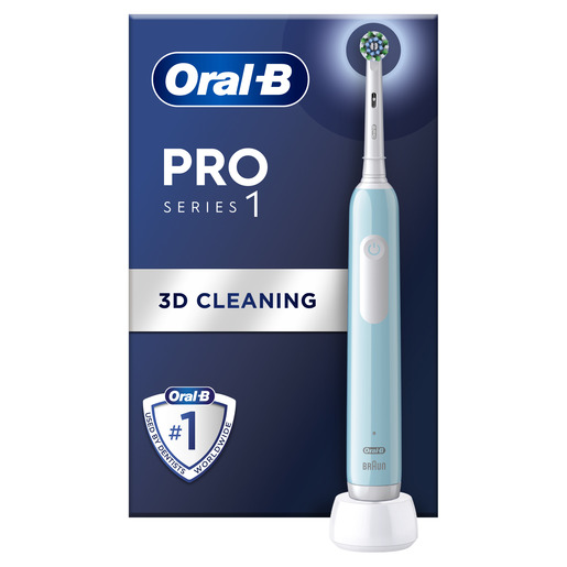 Oral-B električna četkica Pro 1, Caribbean Blue Cros Action