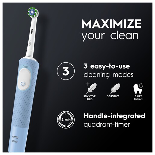 Oral-B električna četkica Vitality Pro, Vapor Blue