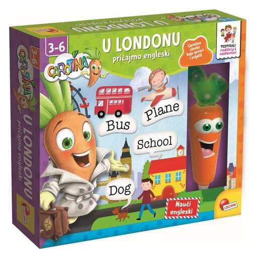 Lisciani igra U Londonu, nauči engleski