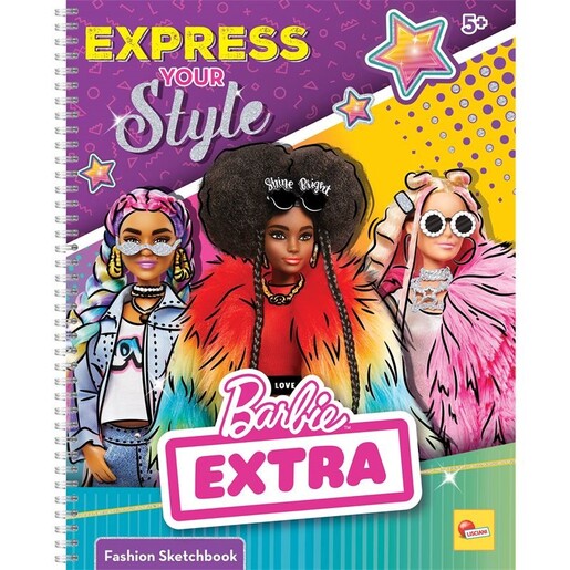 Lisciani Barbie kreativna bojanka Express your style