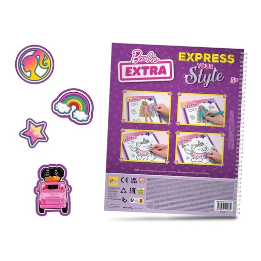 Lisciani Barbie kreativna bojanka Express your style
