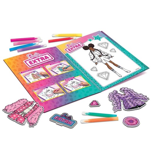 Lisciani Barbie kreativna bojanka Express your style