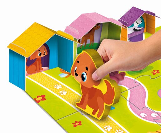 Lisciani Montessori Wood Baby farma 3D