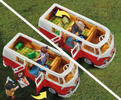 Playmobil Volkswagen t1 kamper van 70176