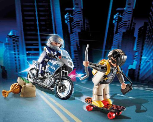 Playmobil Starter pack policijska potjera 70502