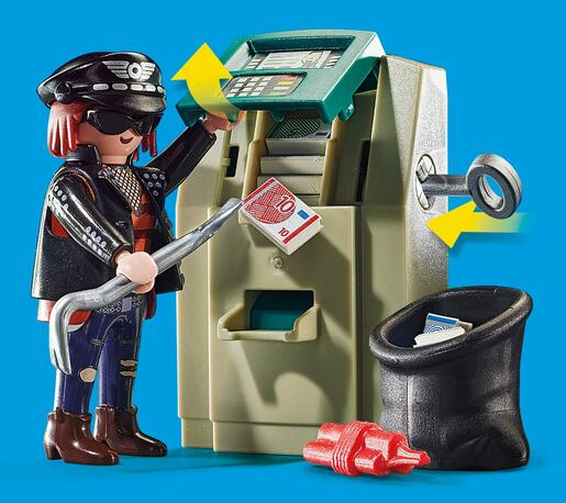 Playmobil Potraga na pljačkašem banke 70572