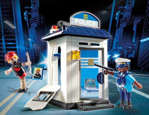 Playmobil Starter pack policijska stanica 70498