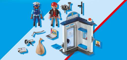 Playmobil Starter pack policijska stanica 70498