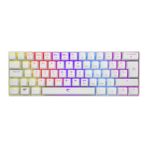 White Shark TIPKOVNICA GK-2022 SHINOBI Bijela - Mehanička / HR- BROWN SW.