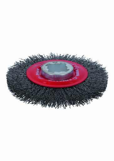 BOSCH Pločaste žičane četke sa savijenom žicom Clean for Metal za X-LOCK kutne brusilice