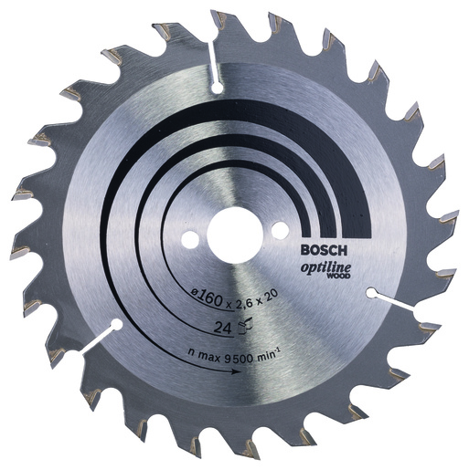BOSCH Listovi kružne pile Optiline Wood za ručne pile
