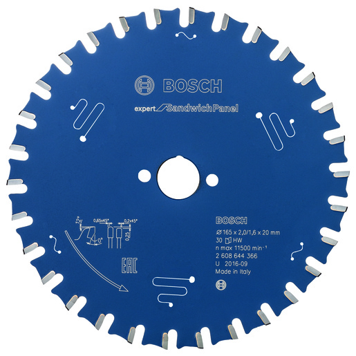BOSCH Listovi kružne pile za kompozitne ploče Expert for Sandwich Panel za ručne pile