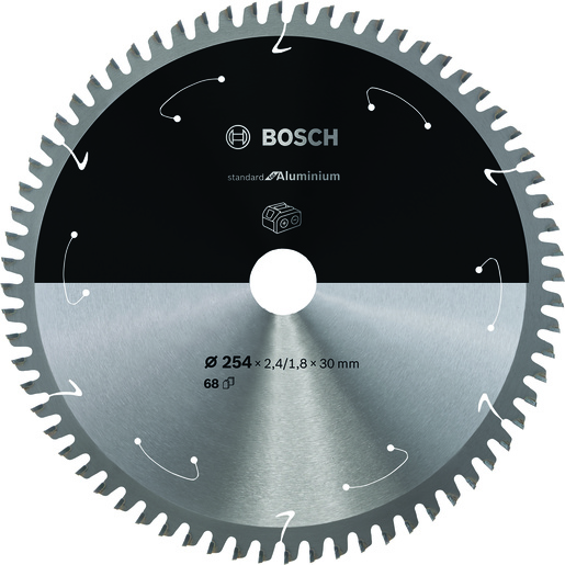 BOSCH Listovi kružne pile za aluminij Standard for Aluminium za akumulatorske stolne pile